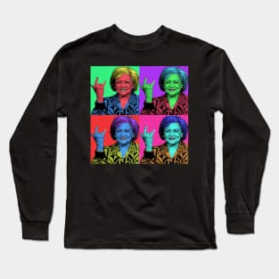 Betty White Long Sleeve T-Shirt